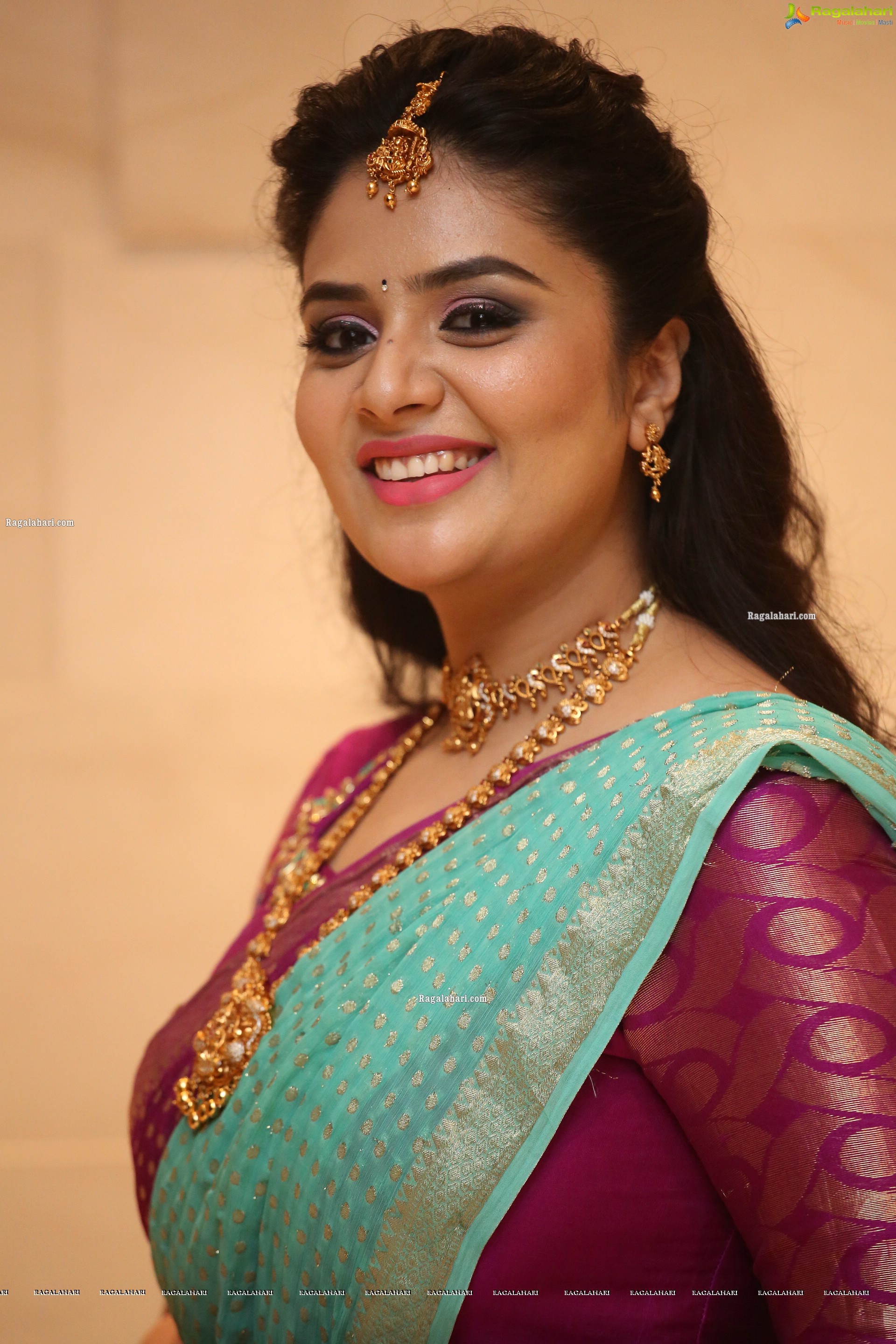 Sreemukhi at SR Kalyanamandapam EST1975 Pre-Release Event, HD Photo Gallery