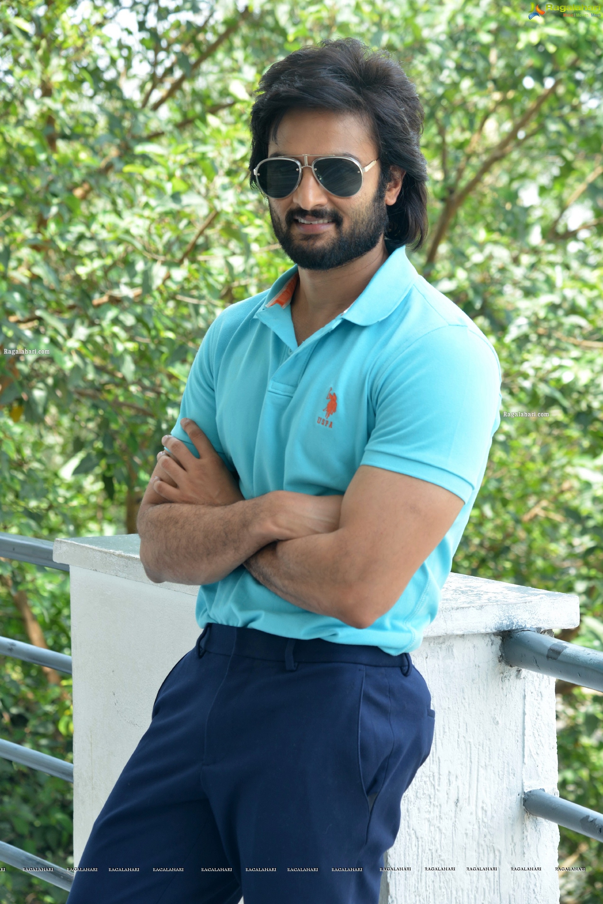 Sudheer Babu Stills at Sridevi Soda Center Interview, HD Photo Gallery