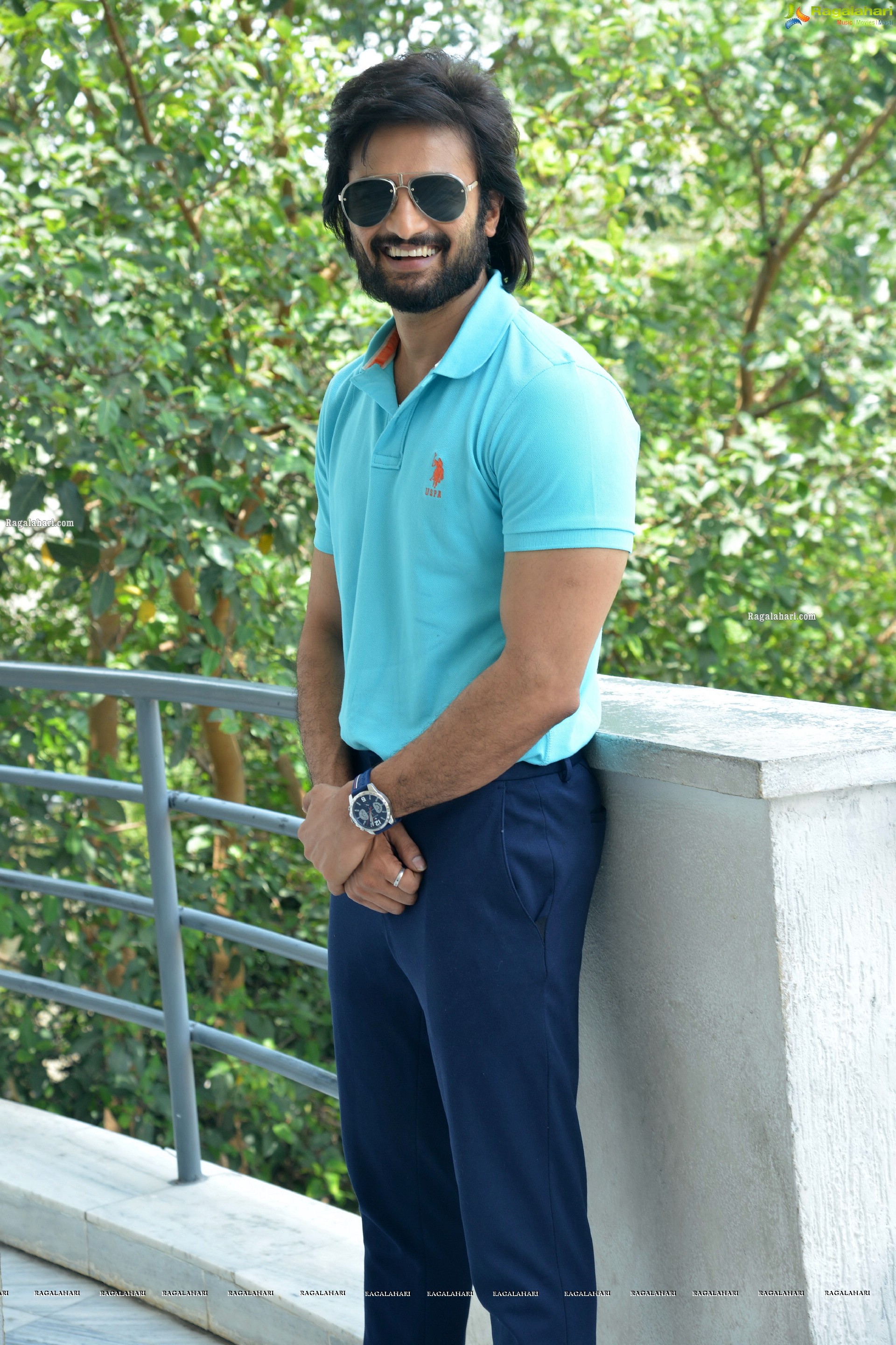 Sudheer Babu Stills at Sridevi Soda Center Interview, HD Photo Gallery