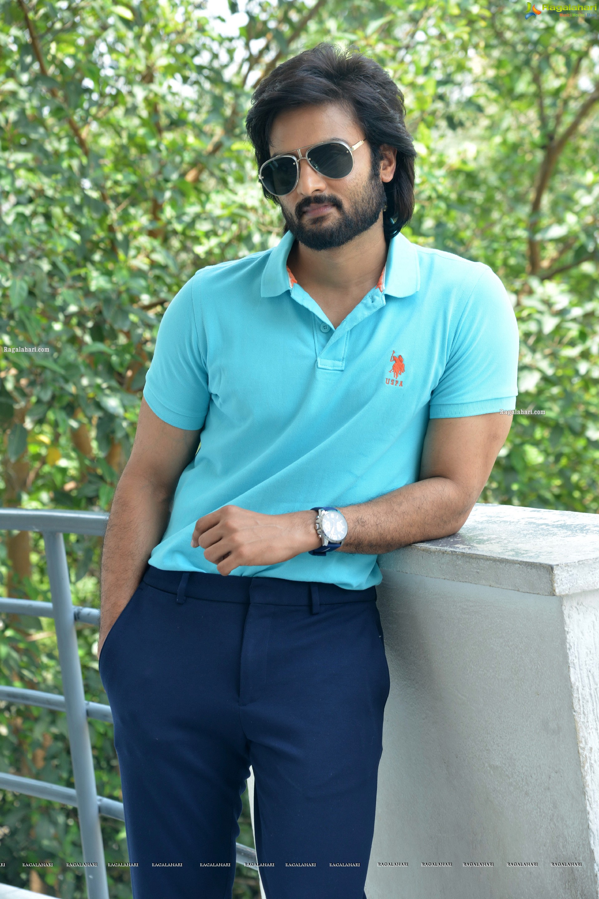 Sudheer Babu Stills at Sridevi Soda Center Interview, HD Photo Gallery