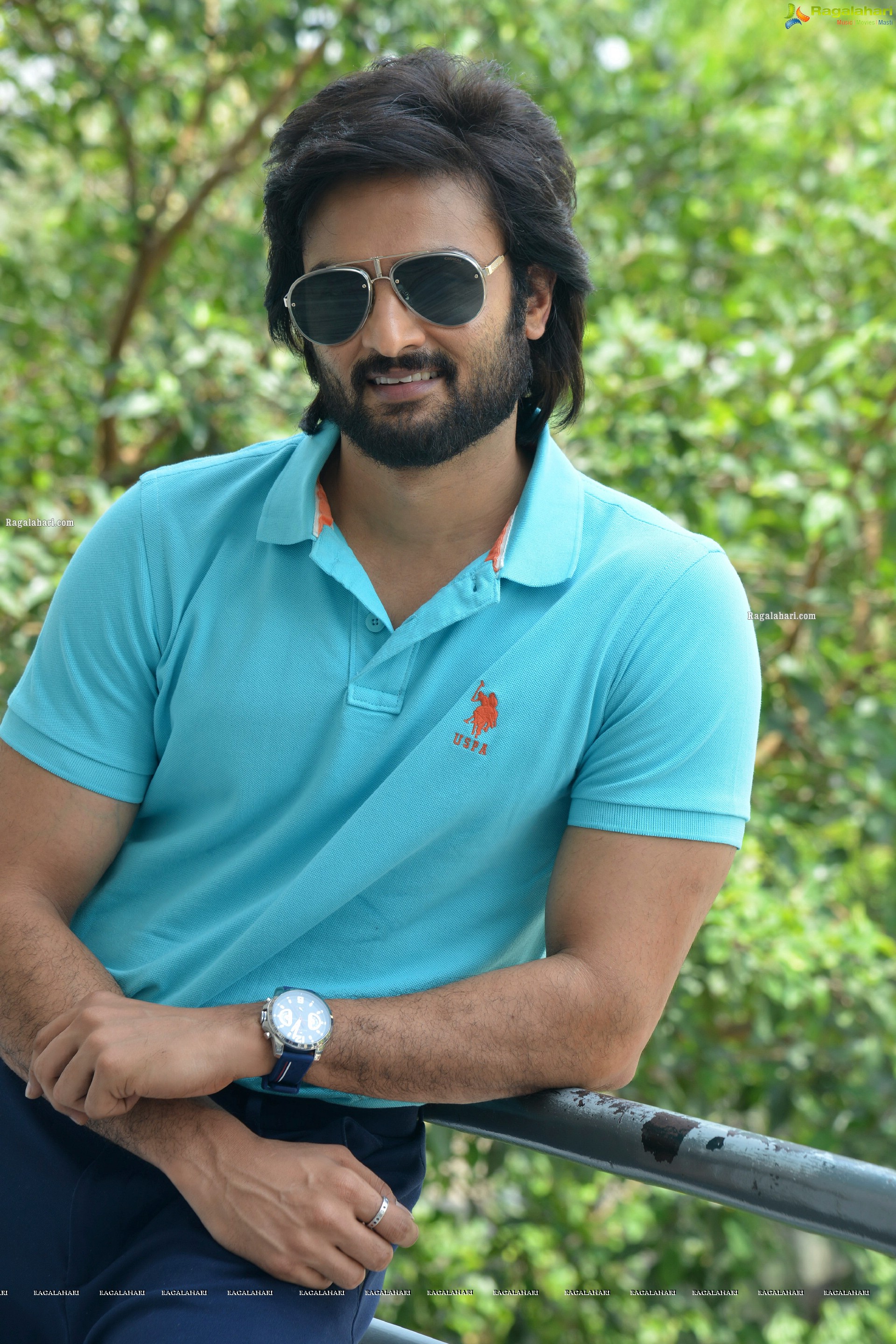 Sudheer Babu Stills at Sridevi Soda Center Interview, HD Photo Gallery