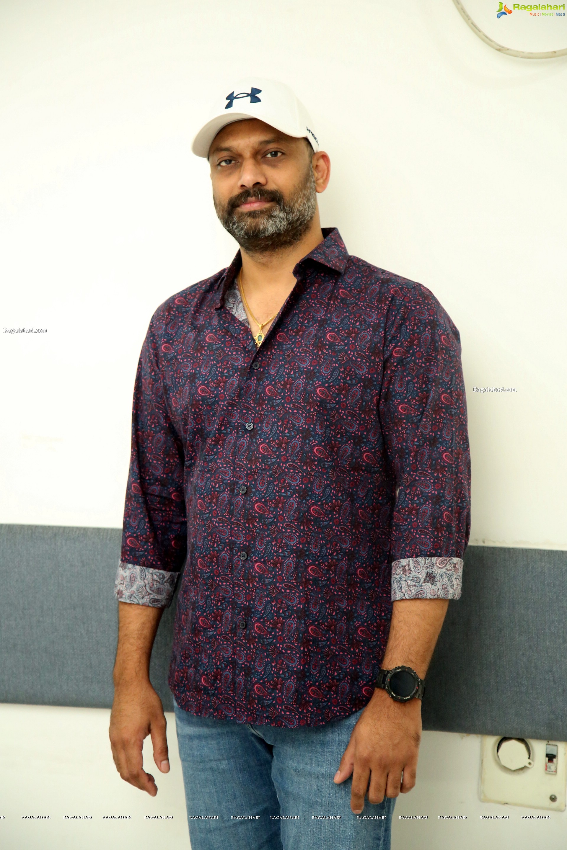 Producer Vijay Chilla at Sridevi Soda Center Movie Press Meet