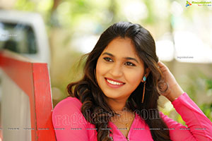 Honey Royal in Pink Mini Dress Exclusive Photoshoot