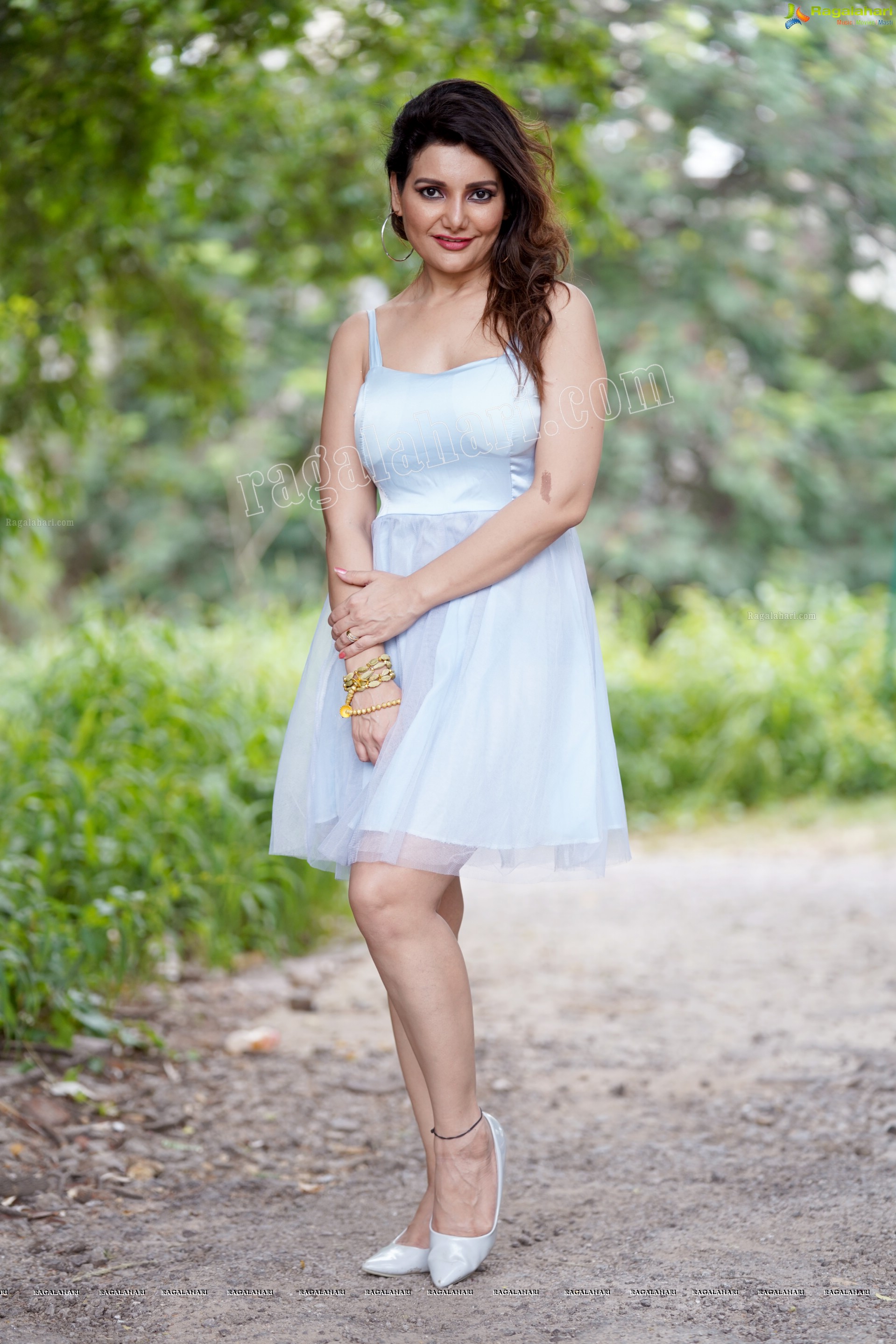 Nisha Singh Rajput in White Mini Dress, Exclusive Photoshoot