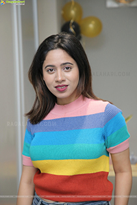 Ananya Tanu at Hyderabad Headmasters Salon Launch