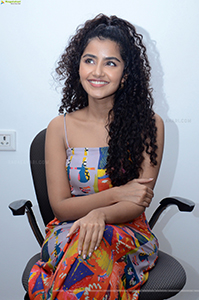 Anupama Parameswaran at Karthikeya 2 Interview
