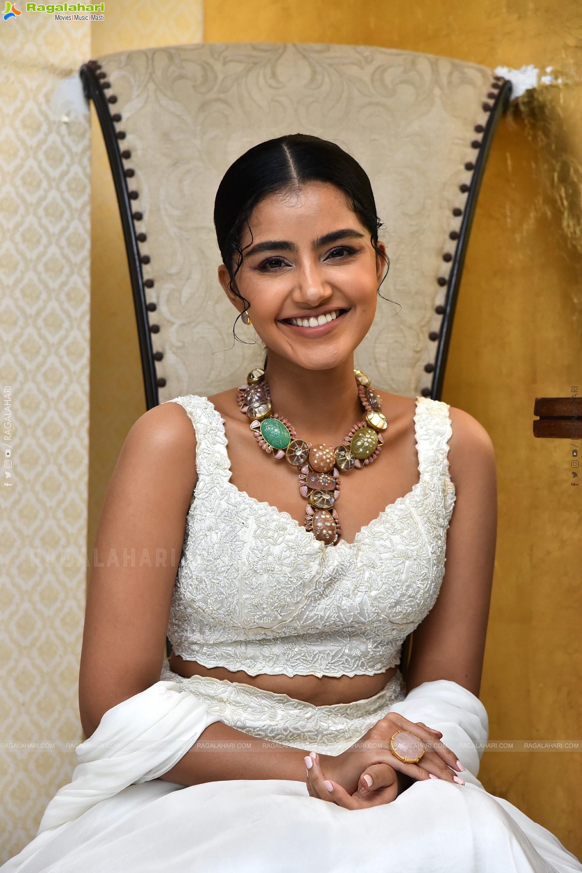 Anupama Parameswaran at Karthikeya 2 Pressmeet, HD Photo Gallery