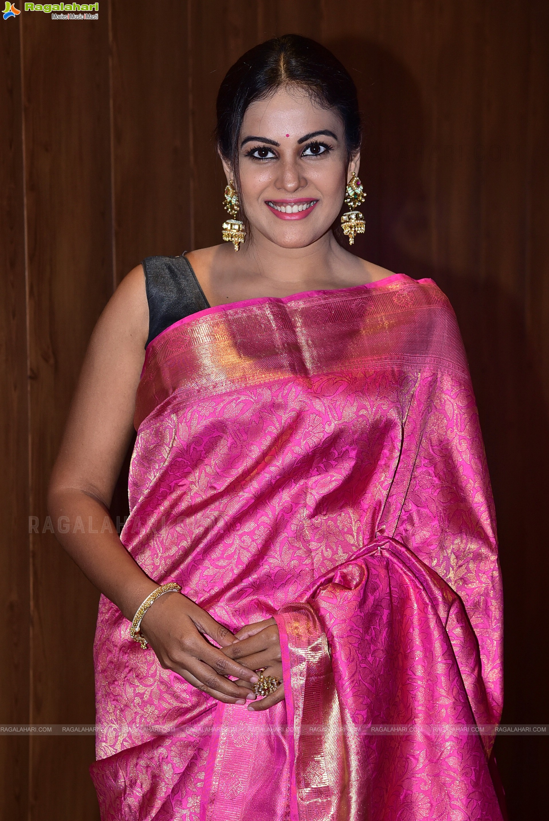 Chandini Tamilarasan at Bujji Ila Raa Movie Pre-release Event, HD Photo Gallery