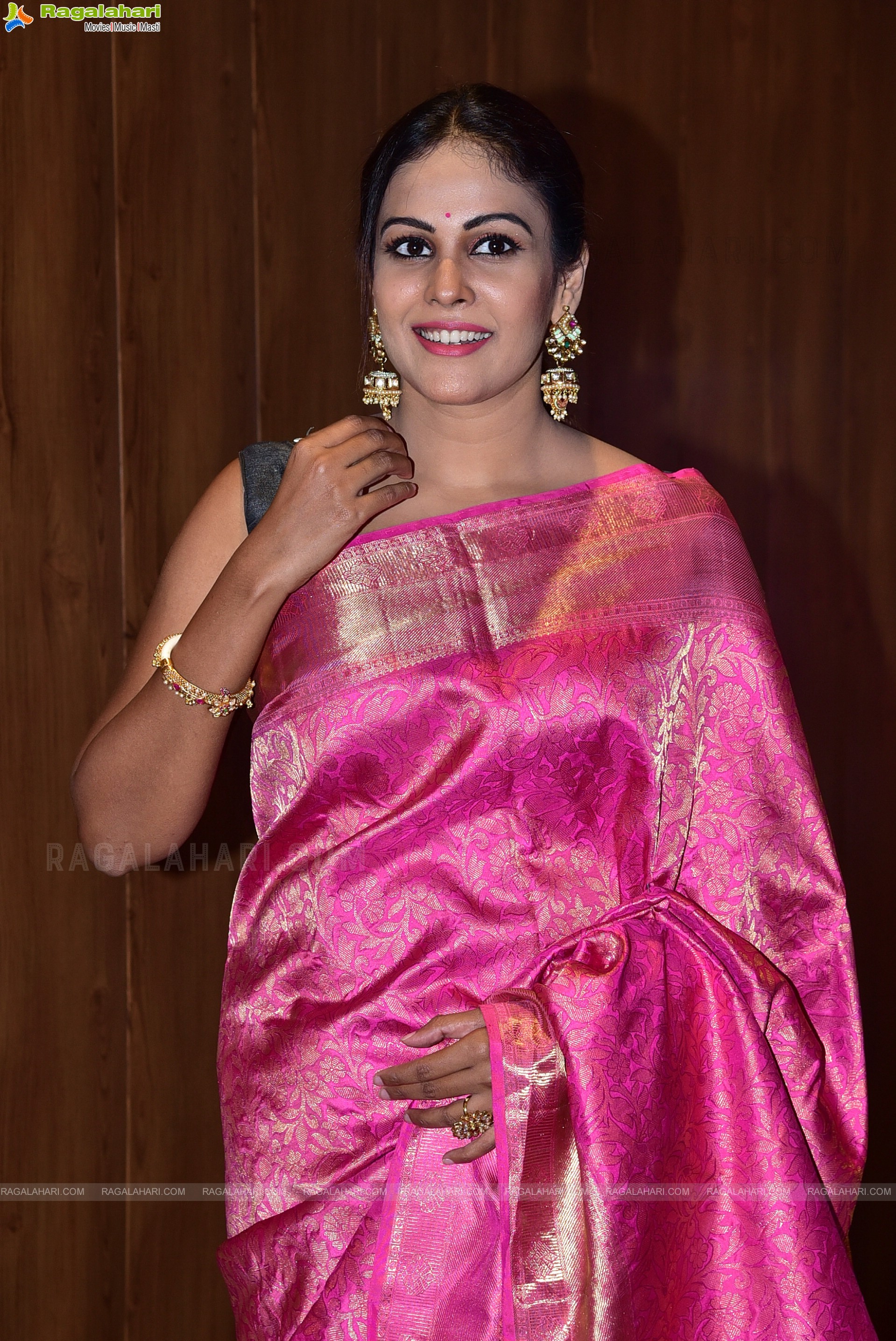Chandini Tamilarasan at Bujji Ila Raa Movie Pre-release Event, HD Photo Gallery
