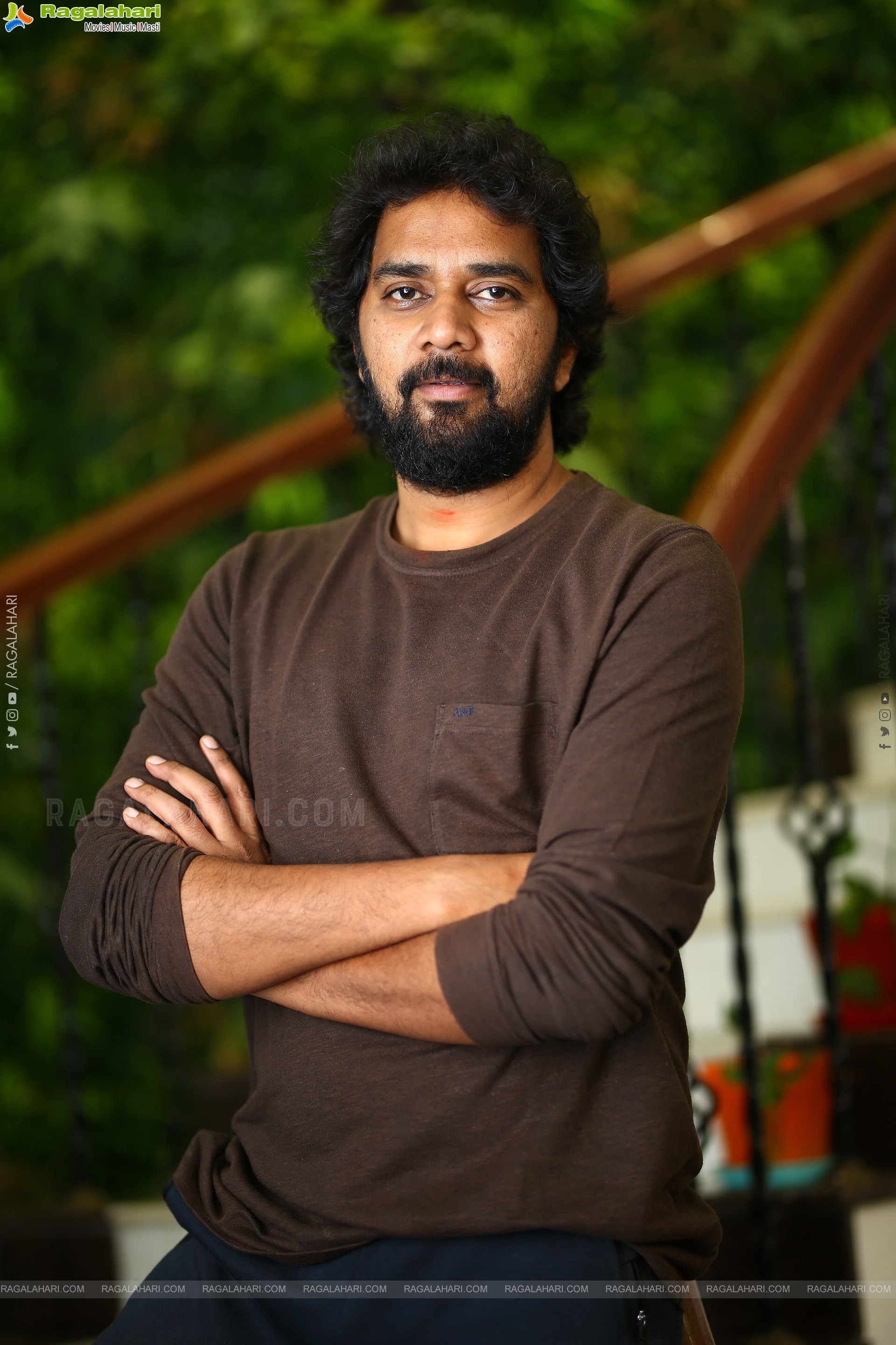 Director Chandoo Mondeti at Karthikeya 2 Movie Interview, HD Photo Gallery