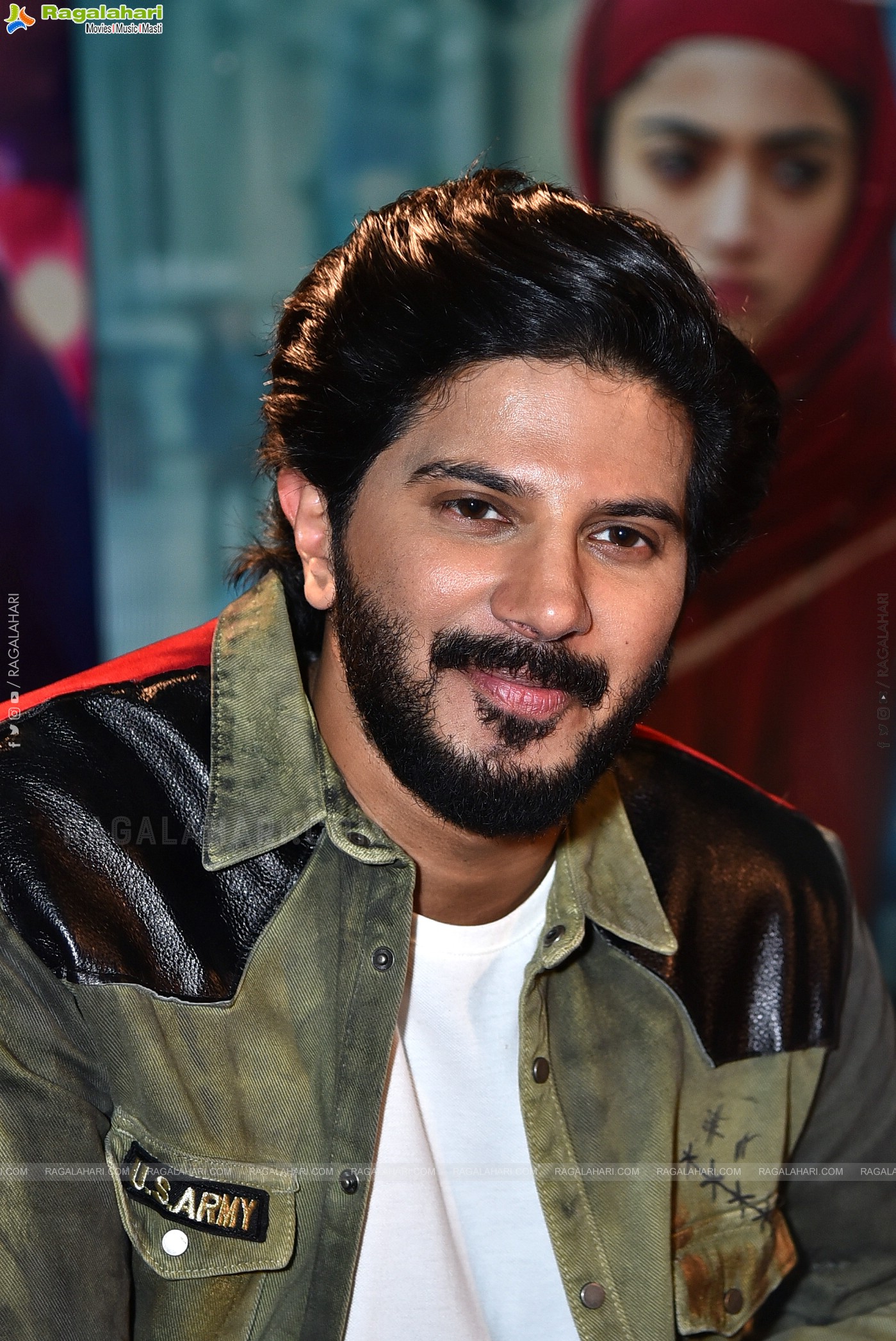 Dulquer Salmaan at Sita Ramam Interview, HD Photo Gallery