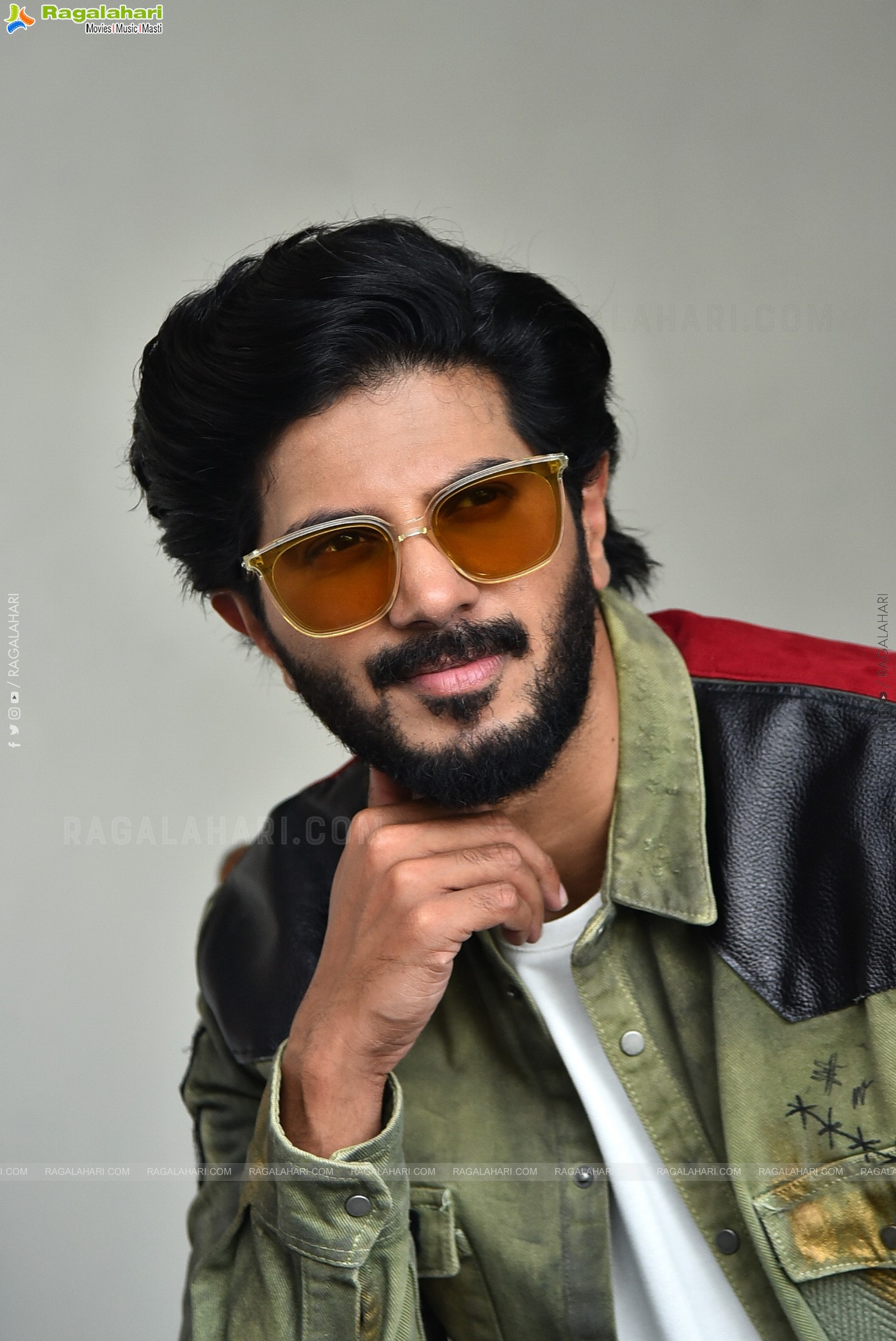 Dulquer Salmaan at Sita Ramam Interview, HD Photo Gallery