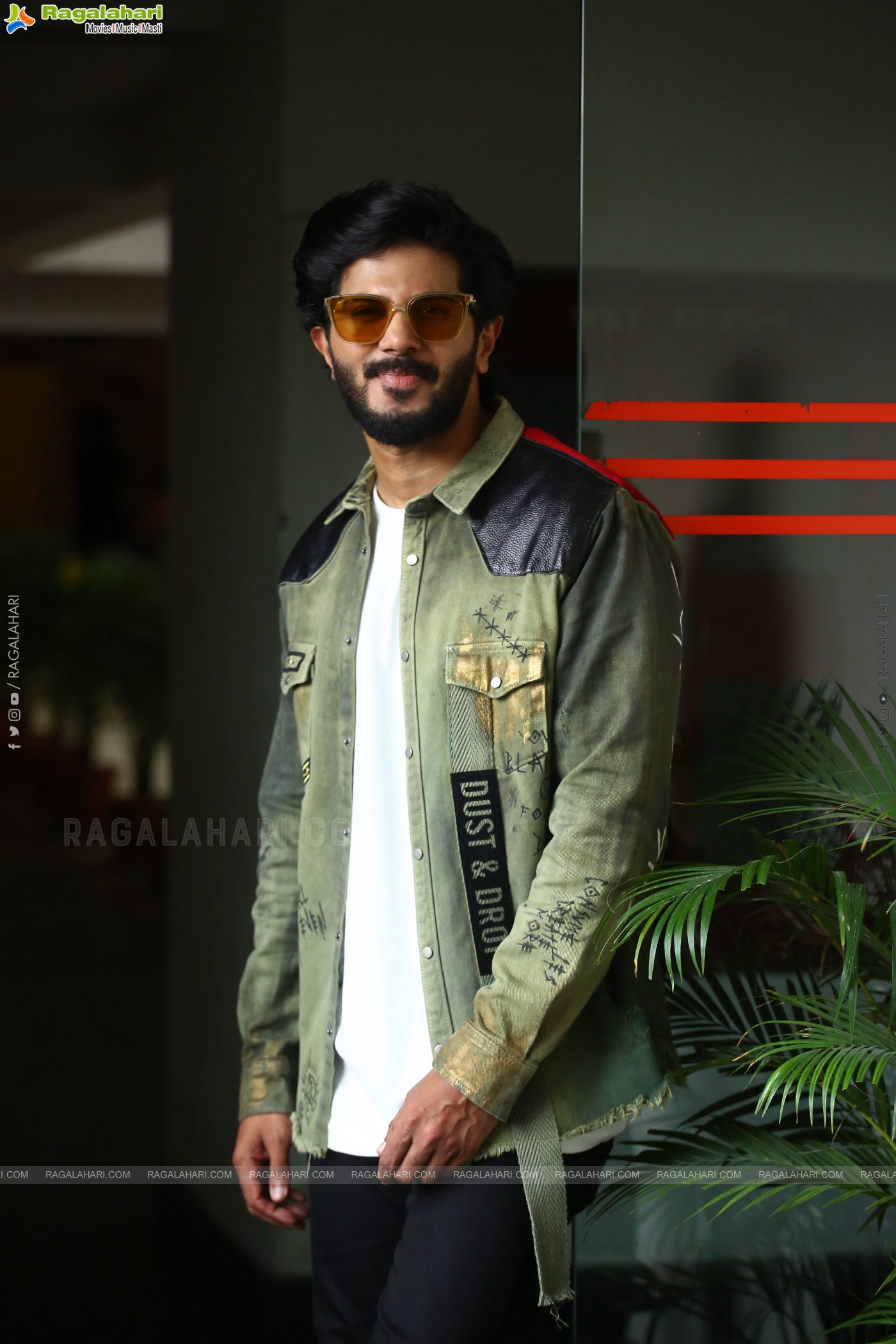 Dulquer Salmaan at Sita Ramam Interview, HD Photo Gallery