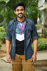 Gautham Krishna at Aakasha Veedhullo Trailer Launch