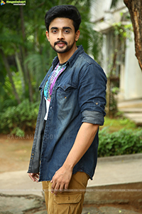 Gautham Krishna at Aakasha Veedhullo Trailer Launch