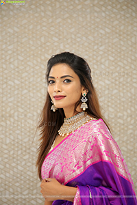 Harshini Balla Poses With Jewellery