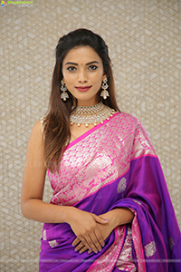 Harshini Balla Poses With Jewellery