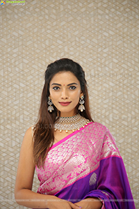 Harshini Balla Poses With Jewellery