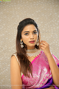 Harshini Balla Poses With Jewellery