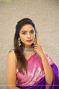 Harshini Balla Poses With Jewellery