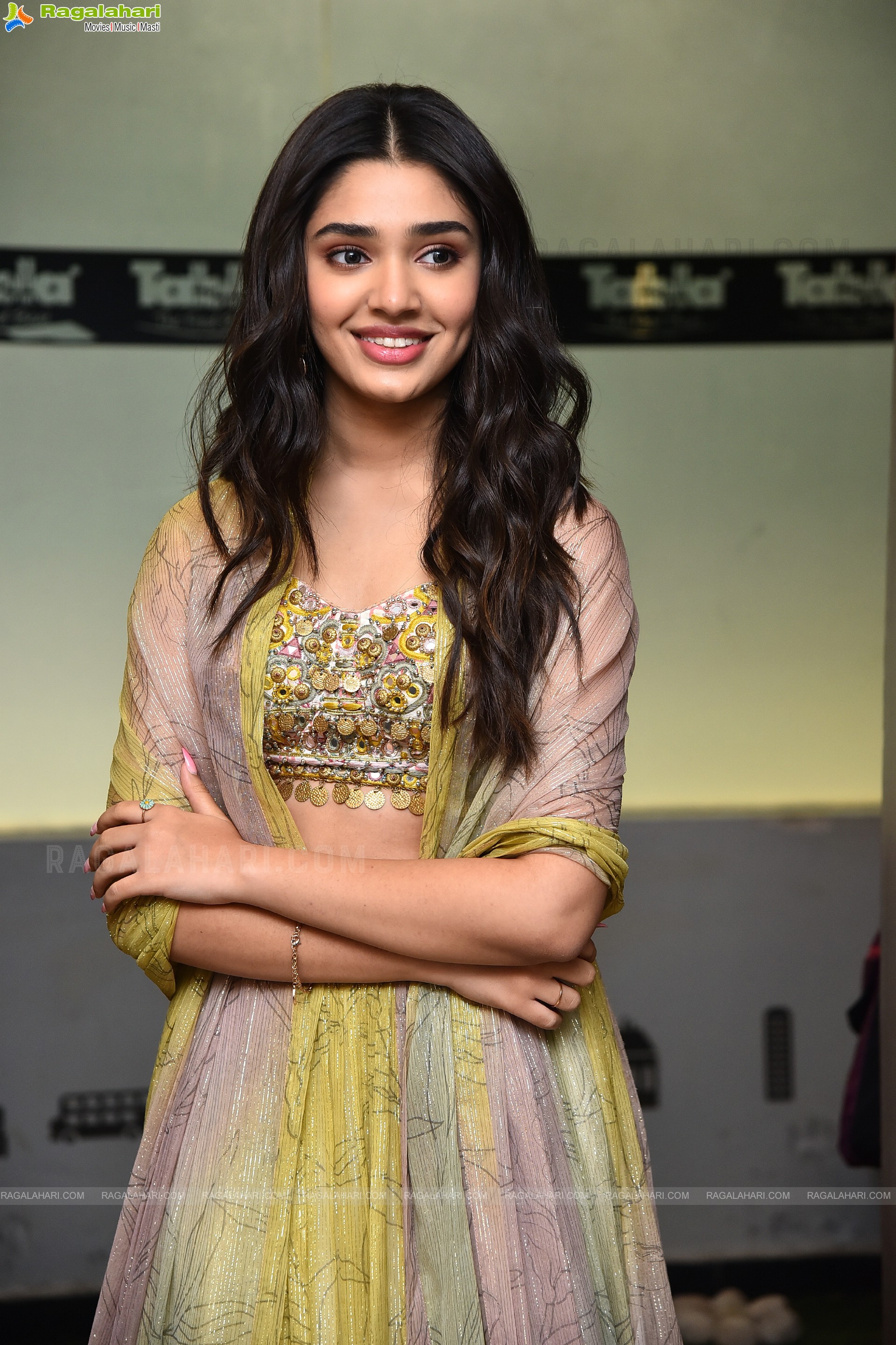 Krithi Shetty Stills at Macherla Niyojakavargam Movie Success Meet