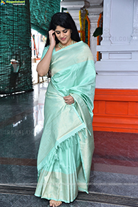 Megha Akash at Kanaka Durga Movie Opening
