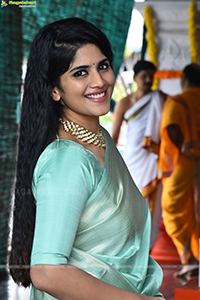 Megha Akash at Kanaka Durga Movie Opening