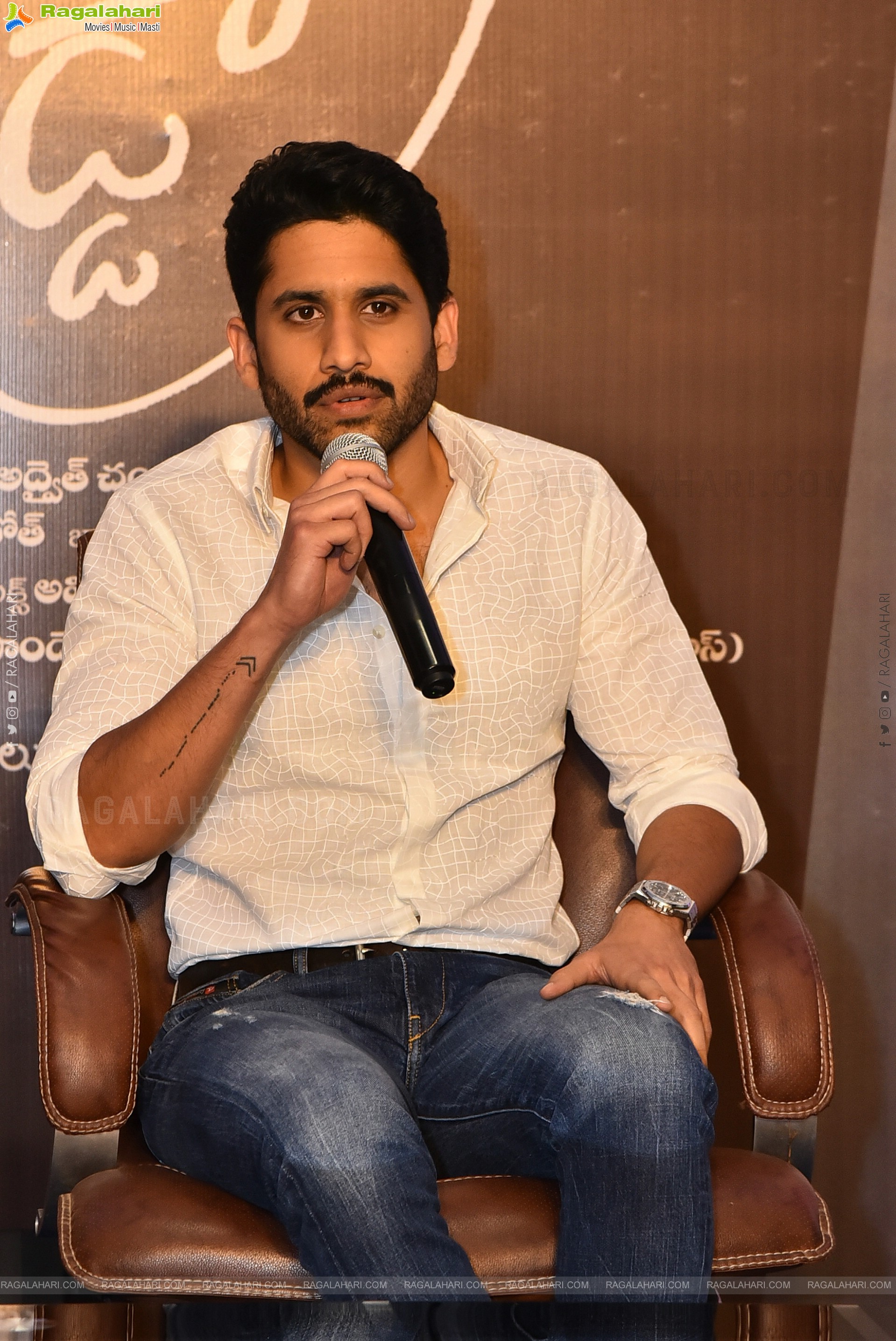 Naga Chaitanya at Laal Singh Chaddha Movie Interview, HD Photo Gallery