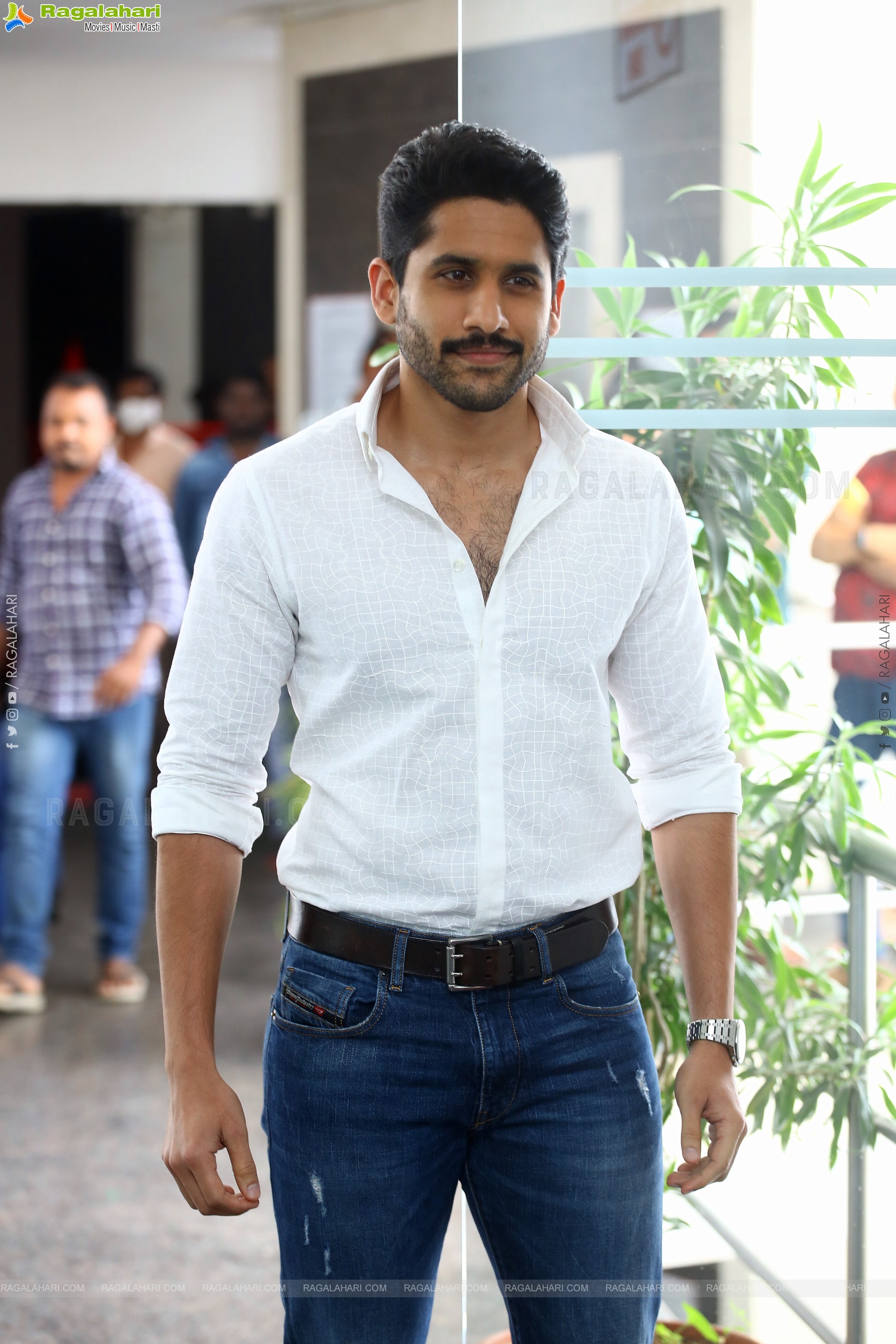 Naga Chaitanya at Laal Singh Chaddha Movie Interview, HD Photo Gallery