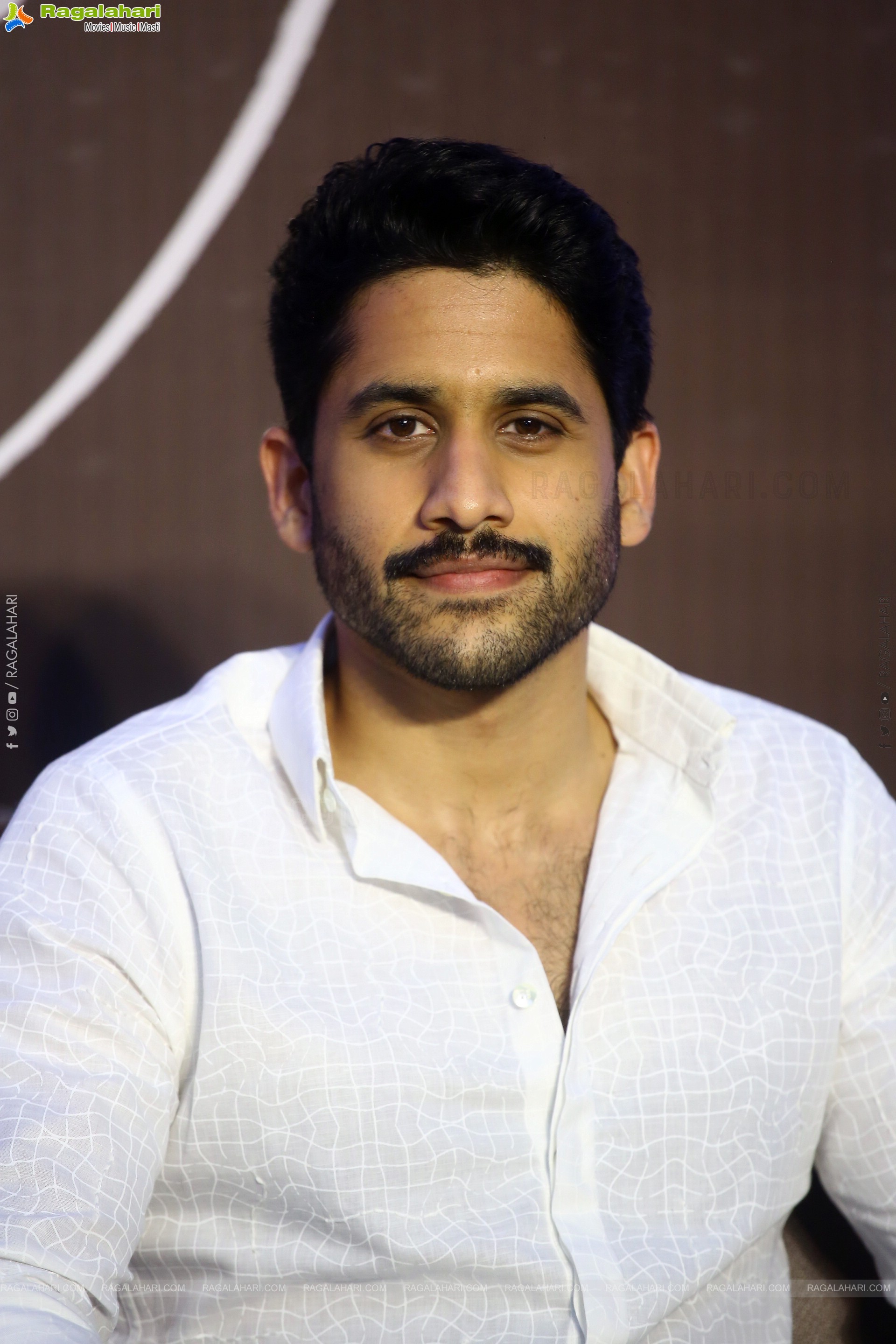 Naga Chaitanya at Laal Singh Chaddha Movie Interview, HD Photo Gallery