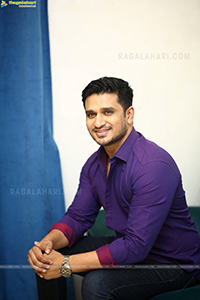 Nikhil Siddharth at Karthikeya 2 Interview