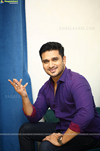 Nikhil Siddharth at Karthikeya 2 Interview