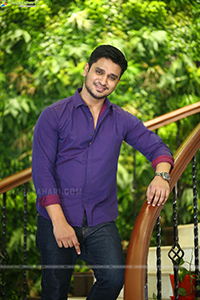 Nikhil Siddharth at Karthikeya 2 Interview