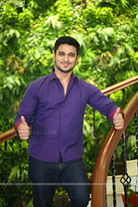 Nikhil Siddharth at Karthikeya 2 Interview