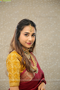 Nishat Shaik Poses With Jewellery