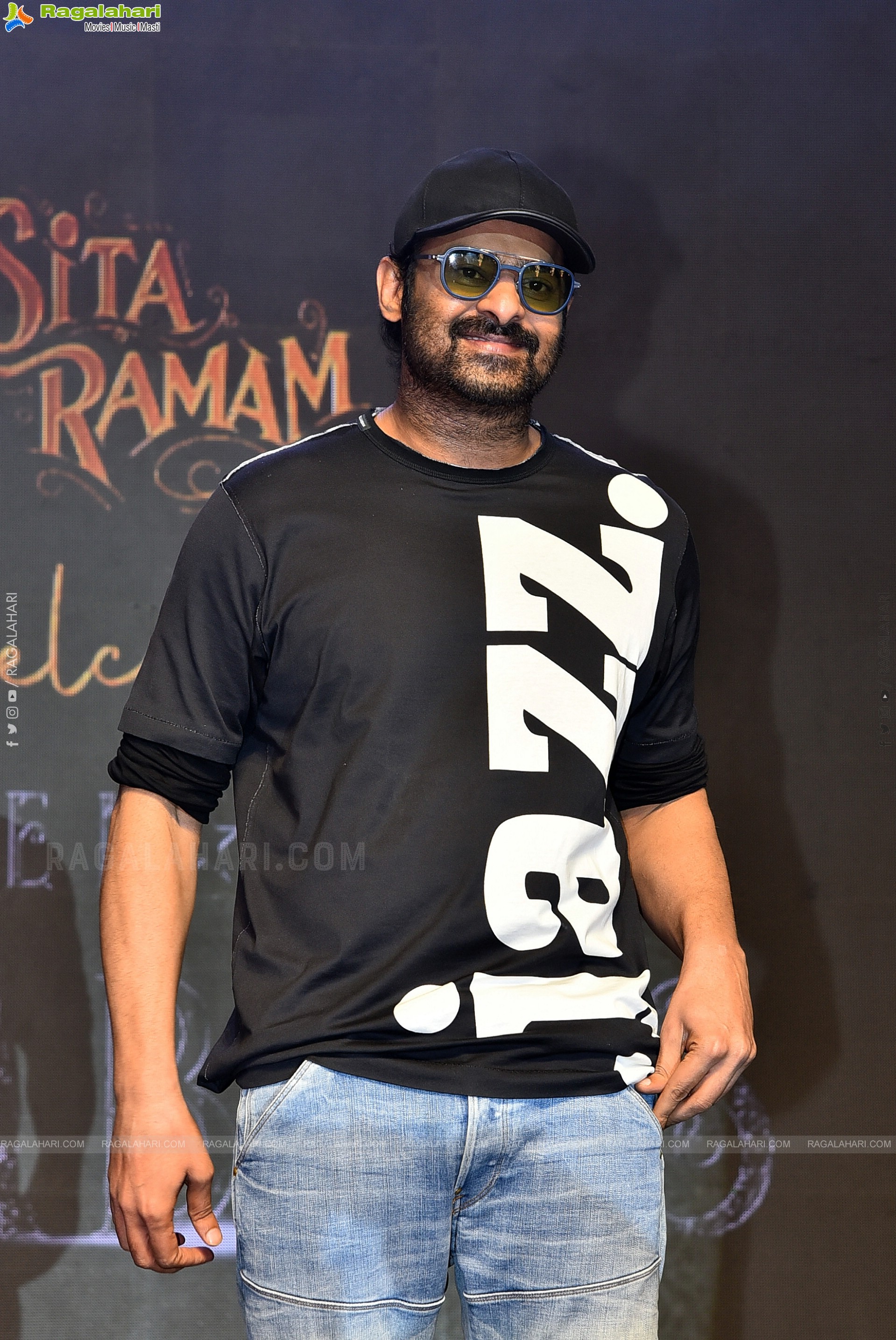 Prabhas at Sita Ramam Pre Release, HD Photo Gallery