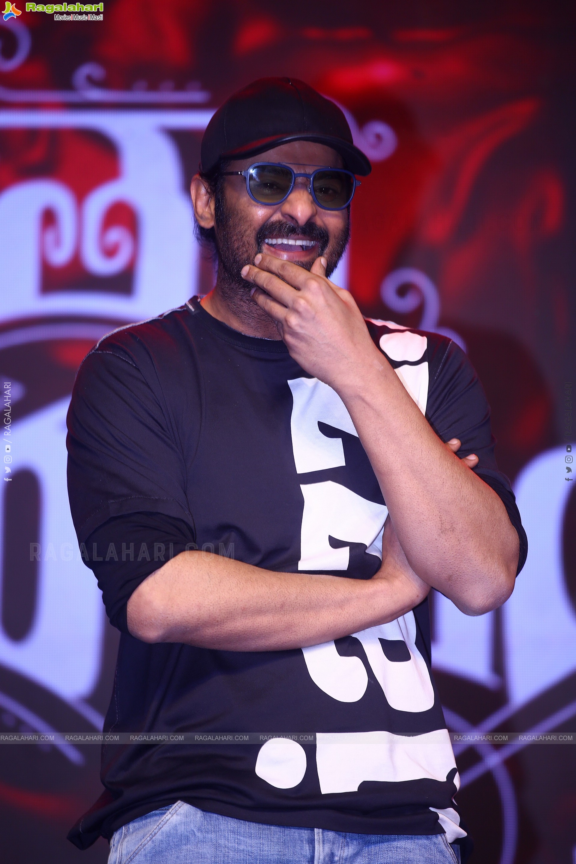 Prabhas at Sita Ramam Pre Release, HD Photo Gallery