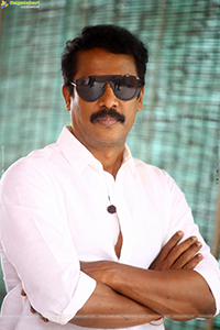 Samuthirakani at Macharla Niyojakavargam Interview