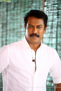 Samuthirakani at Macharla Niyojakavargam Interview