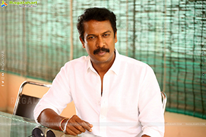 Samuthirakani at Macharla Niyojakavargam Interview