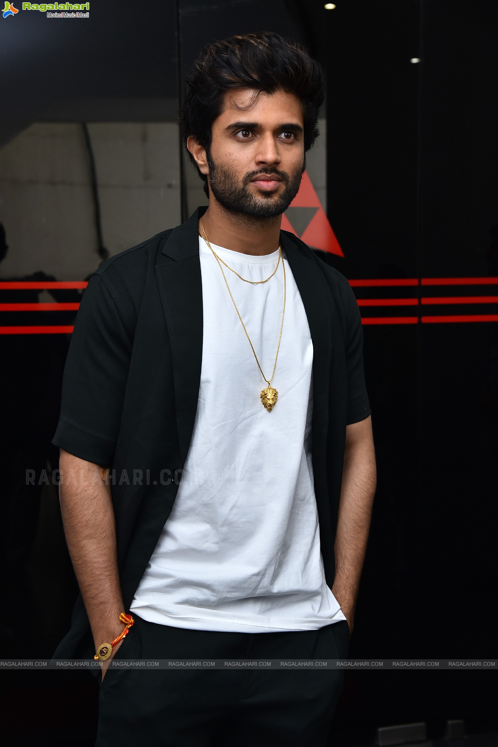 Vijay Deverakonda at Liger Movie Press Meet, HD Photo Gallery