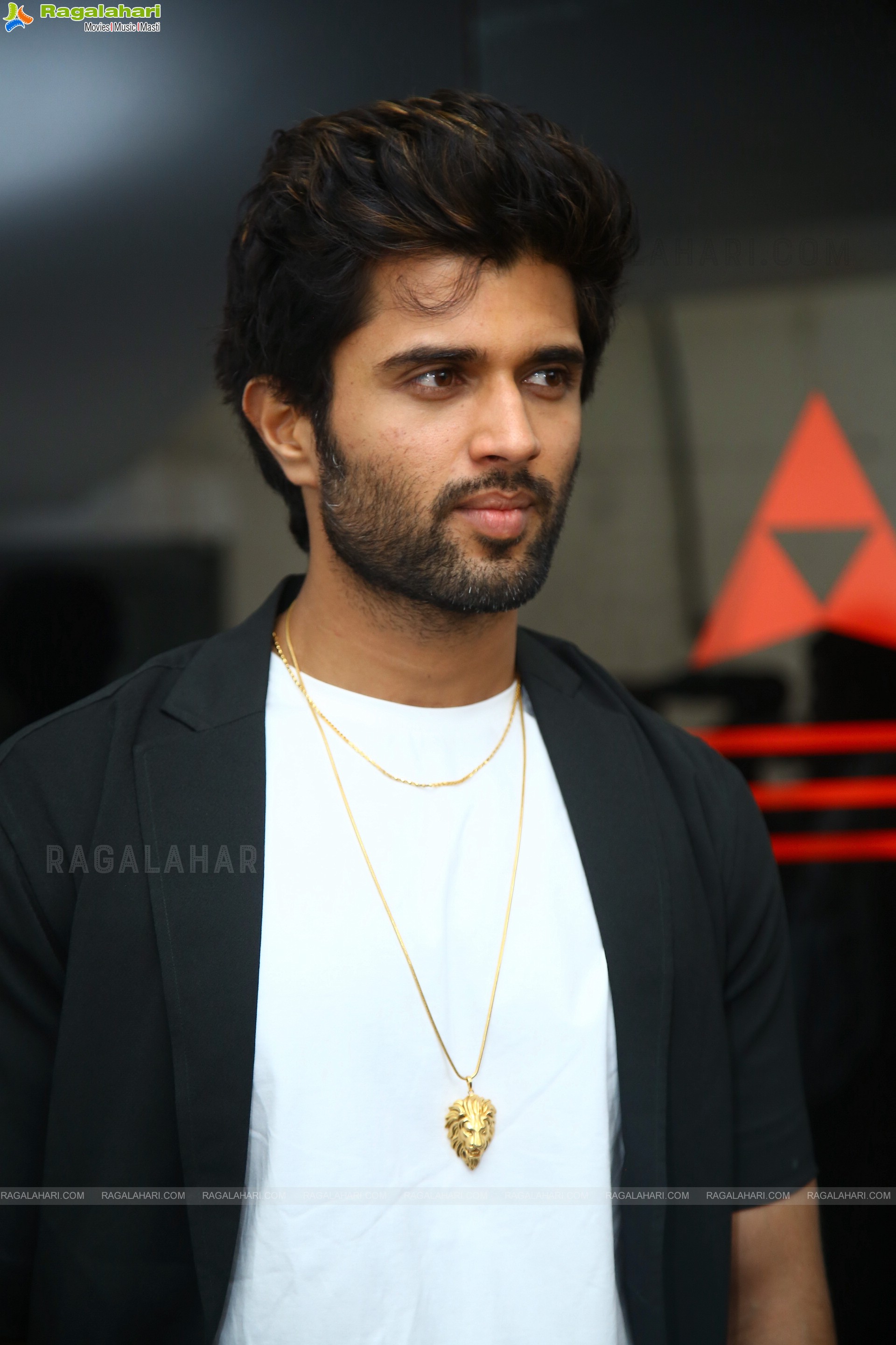 Vijay Deverakonda at Liger Movie Press Meet, HD Photo Gallery