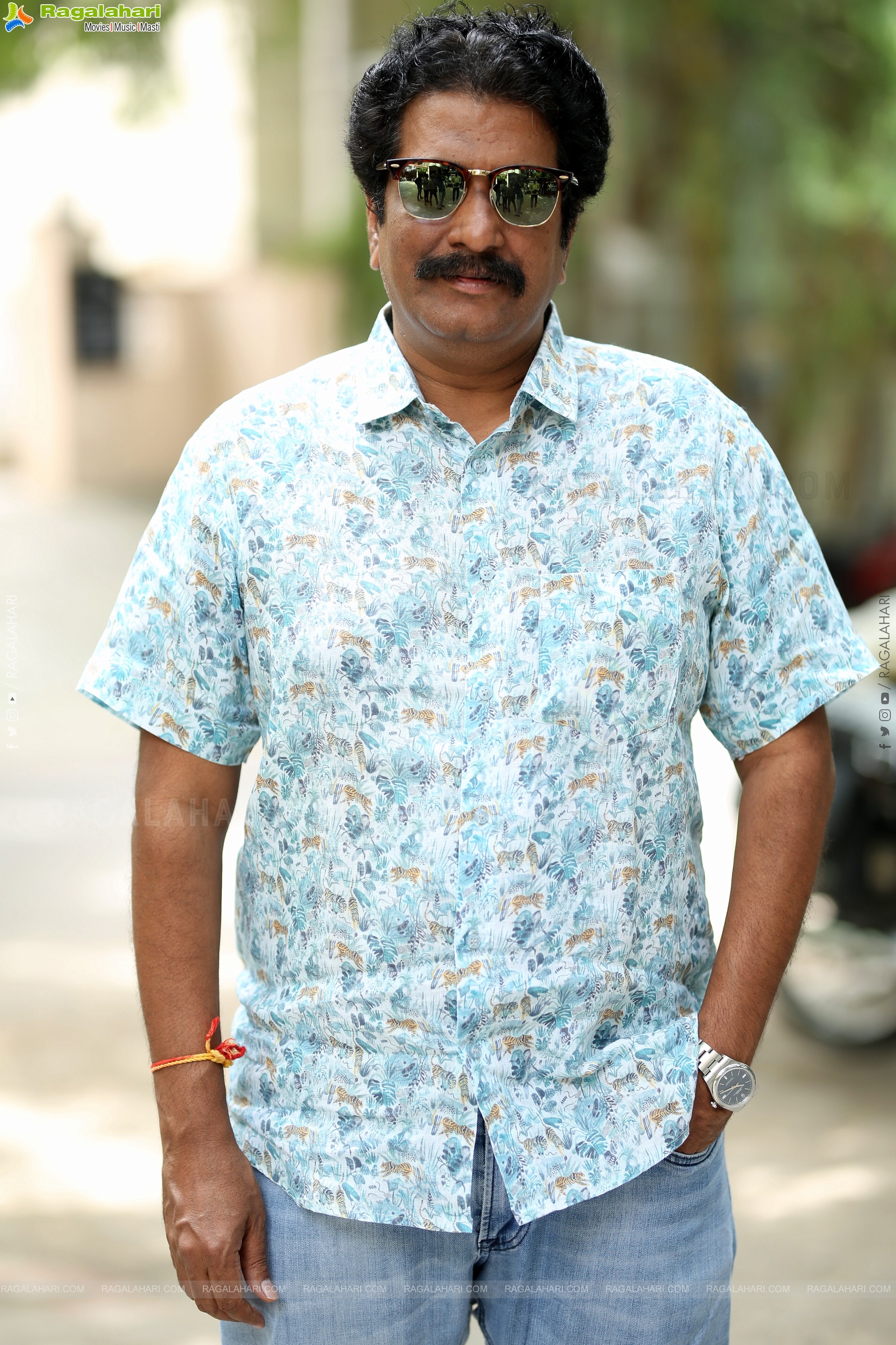 Producer Anil Sunkara at Bhola Shankar Interview, HD Gallery