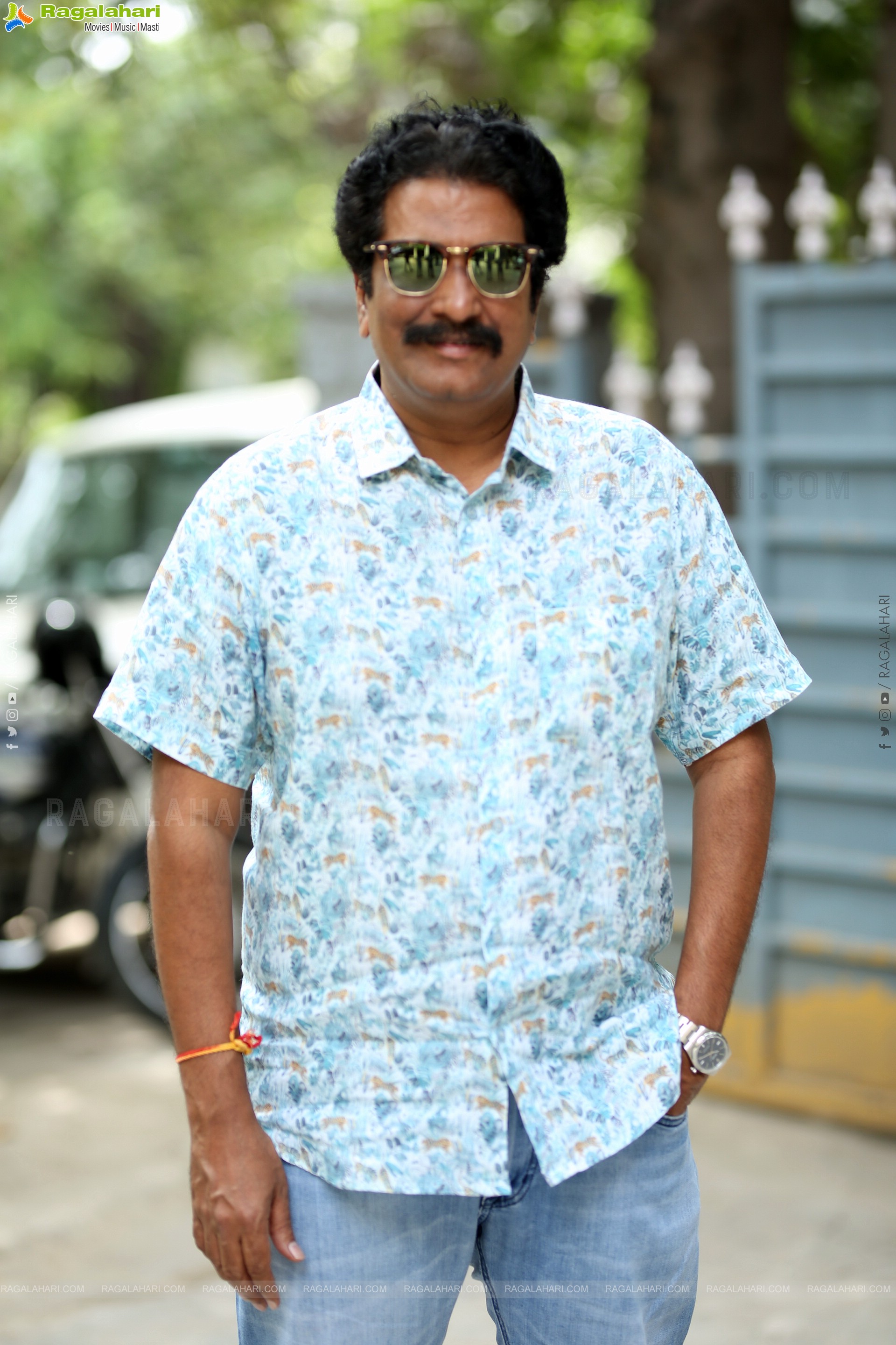 Producer Anil Sunkara at Bhola Shankar Interview, HD Gallery