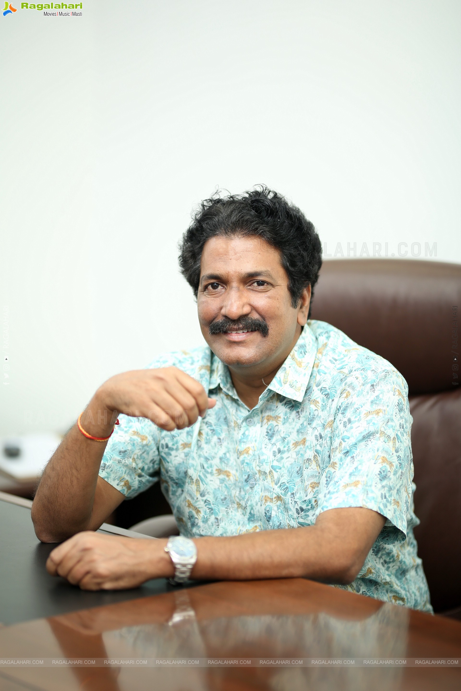 Producer Anil Sunkara at Bhola Shankar Interview, HD Gallery