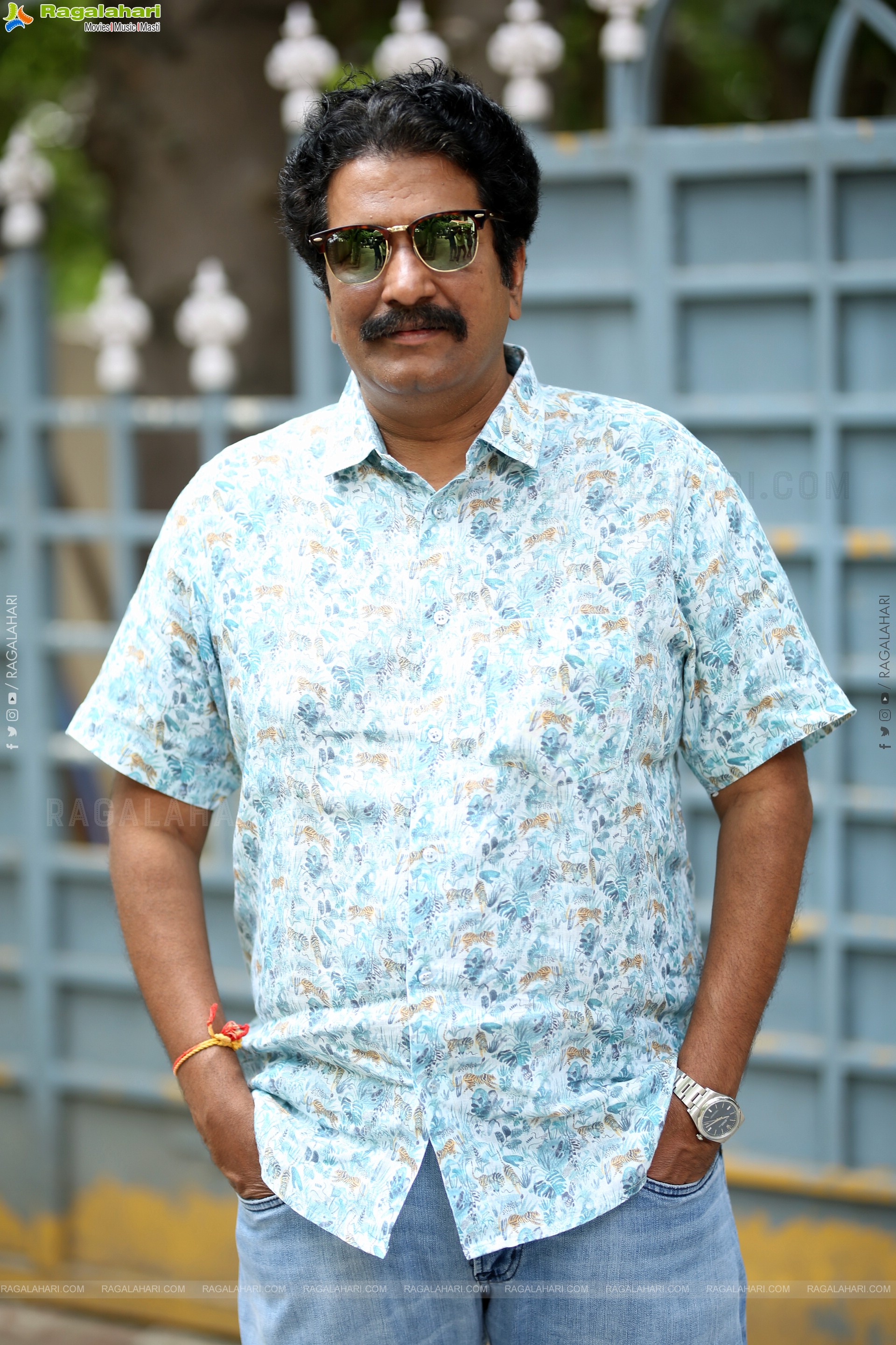 Producer Anil Sunkara at Bhola Shankar Interview, HD Gallery