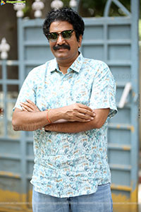 Producer Anil Sunkara stills at Bhola Shankar Interview
