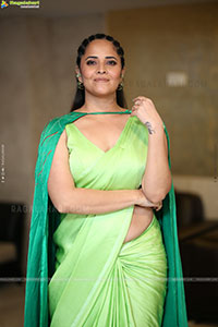 Anasuya at Simbaa Pre Release Event, HD Gallery 