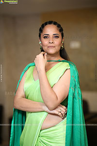 Anasuya at Simbaa Pre Release Event, HD Gallery 