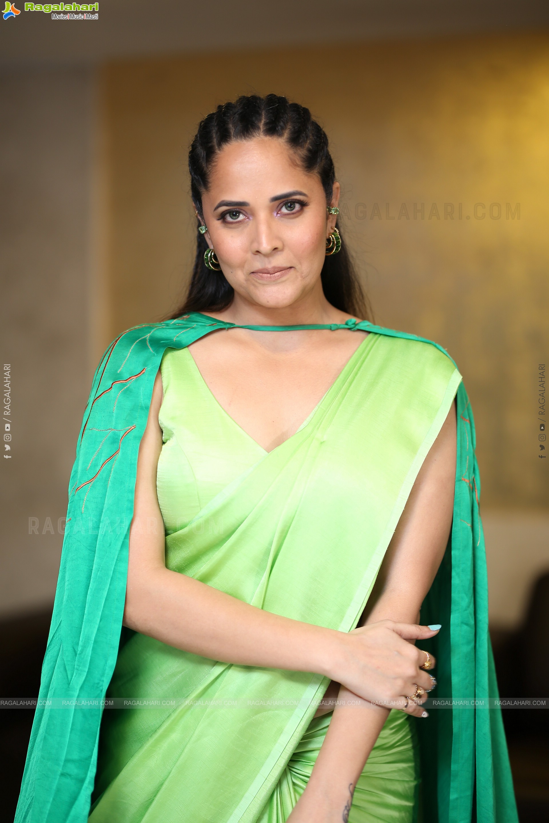 Anasuya at Simbaa Pre Release Event, HD Gallery